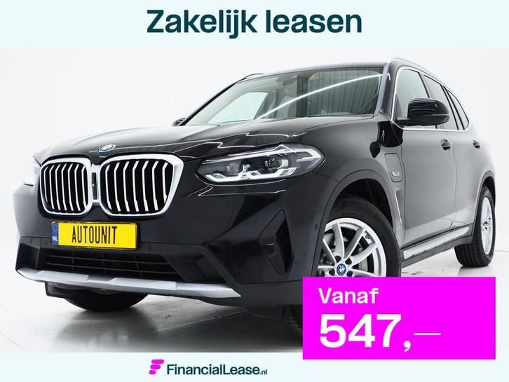 BMW X3 xDrive30e LCI 292PK | Leder | Sportstoelen | 360 | St, Auto's, BMW, Bedrijf, Lease, Financial lease, X3, 360° camera, ABS