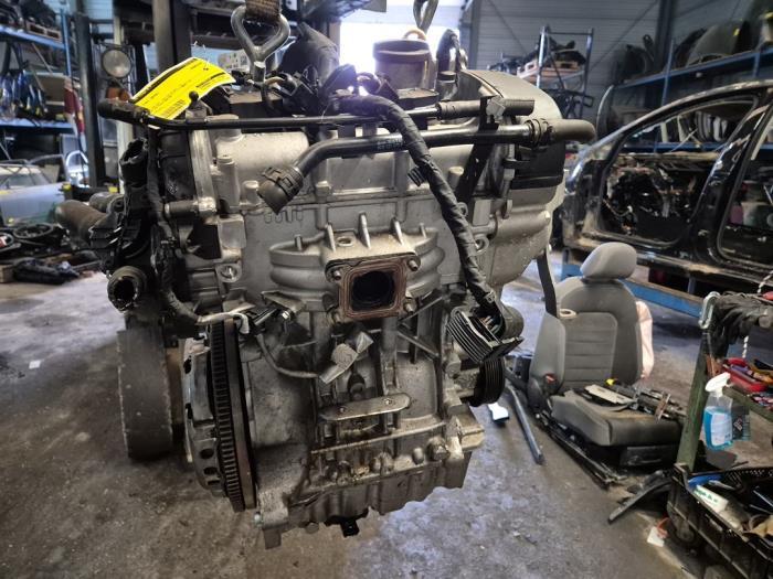 Motor van een Volkswagen Polo, Gebruikt, -, Volkswagen, -