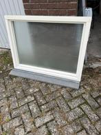 Kozijn 109x 80cm melkglas, Doe-het-zelf en Verbouw, Kozijnen en Schuifpuien, Gebruikt, Raamkozijn, 75 tot 150 cm, Hout