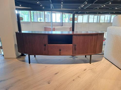 nu of nooit! tv-meubel Castana. Hout: mango + acaciahout, Huis en Inrichting, Kasten | Televisiemeubels, Zo goed als nieuw, Minder dan 100 cm