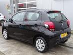 Peugeot 108 1.0 e-VTi Active Airco, 5 DRS NL/NAP! (bj 2021), Voorwielaandrijving, Gebruikt, 4 stoelen, Zwart