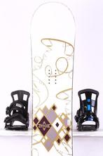 148 dames snowboard FIREFLY TWISTER, White/gold, CAMBER, Sport en Fitness, Snowboarden, Verzenden, Gebruikt, Board