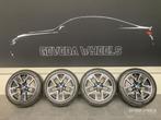 18” originele BMW I4 G26 velgen + banden breedset 858M 5x112, 18 inch, Banden en Velgen, Ophalen of Verzenden, Personenwagen