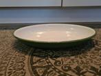 Vintage Emaille Schaal - Groen/Wit, Antiek en Kunst, Antiek | Emaille, Ophalen