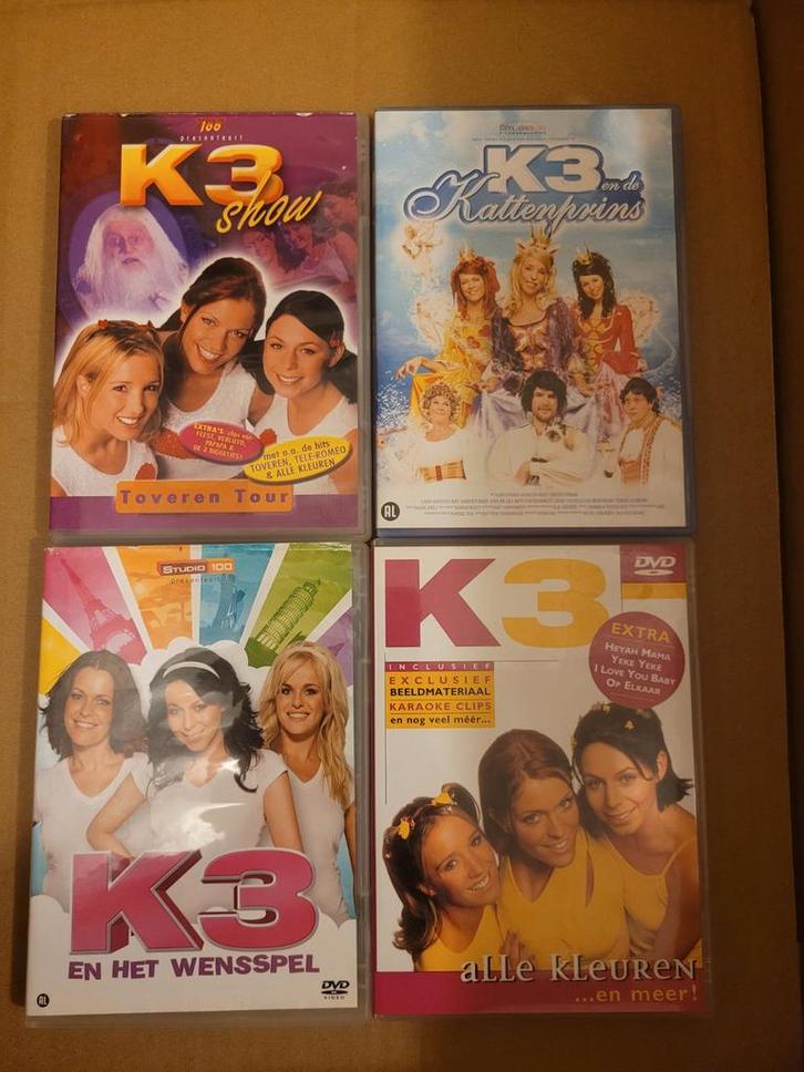 K3 studio100 dvd's diverse titels Anubis piet piraat plop, Cd's en Dvd's, Dvd's | Kinderen en Jeugd, Zo goed als nieuw, Film, Overige genres