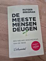 Rutger Bregman - De meeste mensen deugen, Ophalen of Verzenden, Zo goed als nieuw, Rutger Bregman