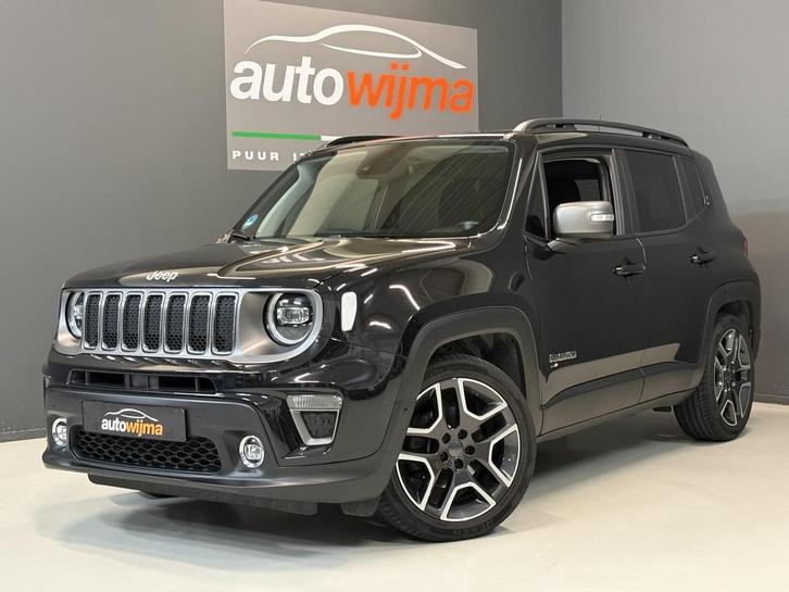 Jeep Renegade 1.3T-Ddct Limited 150pk Automaat Led lampen, 1, Auto's, Jeep, Bedrijf, Te koop, Renegade, ABS, Adaptive Cruise Control