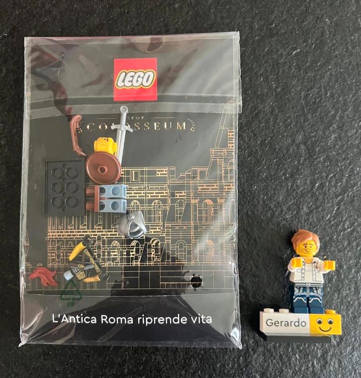 Lego Exclusieve Gladiator Minifigure 10276, Kinderen en Baby's, Speelgoed | Duplo en Lego, Nieuw, Lego, Complete set, Ophalen of Verzenden