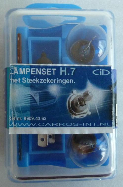 8-delige universele lampenset 12Volt H.7 NIEUW, Auto-onderdelen, Verlichting, Peugeot, Nieuw, Ophalen of Verzenden