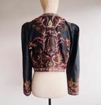 Zijde Bolero Jas, Kleding | Dames, Ophalen of Verzenden, Zo goed als nieuw, Maat 34 (XS) of kleiner, Zwart