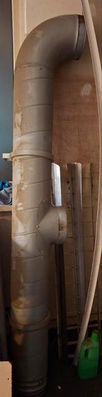 Afzuigbuizen, Doe-het-zelf en Verbouw, Buizen en Afvoer, Ophalen, Gebruikt, Aluminium