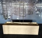 Mooie moderne hanglamp met grijs gemeleerde kap, Ophalen, Zo goed als nieuw, 75 cm of meer