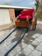 Tweewielig authentieke klassiek rijtuig / koets, Dieren en Toebehoren, Rijtuigen en Koetsen, Gebruikt, Paard