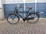 Popal herenfiets 28inch, 57cm, 3vers zwart, Gebruikt, Geen idee, Versnellingen, 57 tot 61 cm