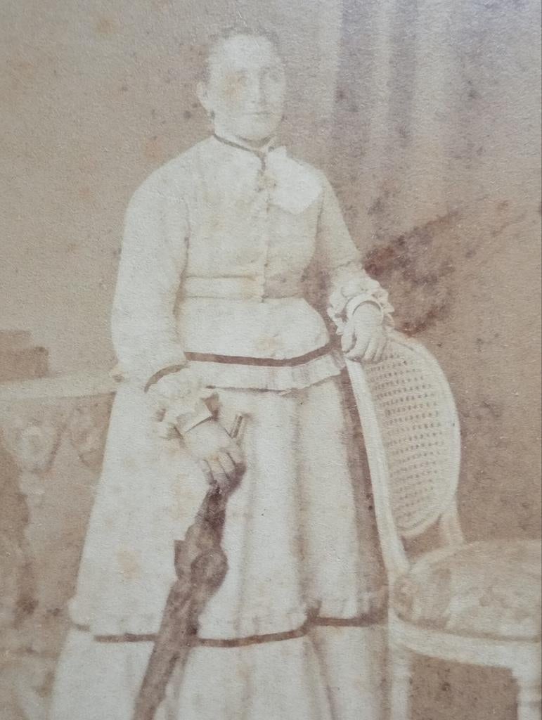 J.Varenne Bruxelles Brussel België Cdv kabinetfoto, Verzamelen, Foto's en Prenten, Gebruikt, Verzenden, Foto, Voor 1940