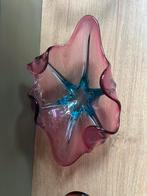 Murano glazen schaal paars blauw, Antiek en Kunst, Ophalen