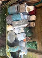 Heel veel potten en vazen UITZOEKEN, Tuin en Terras, Bloempotten, Rond, Ophalen of Verzenden, Aardewerk, Minder dan 40 cm