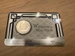 Coincard deluxe Wilhelmina Kroningstype 1909, Postzegels en Munten, Munten | Nederland, Ophalen of Verzenden, Koningin Wilhelmina