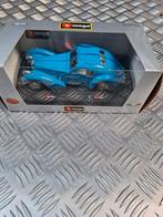 Bburago Bugatti Atalante - Blauw, Ophalen of Verzenden, Nieuw, Auto, Bburago