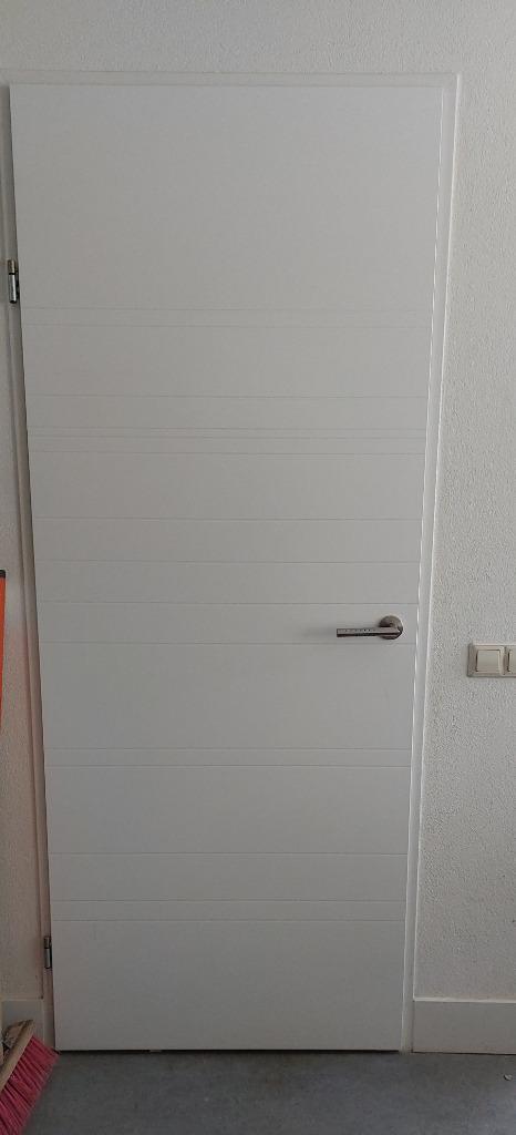 binnendeur opdek Arne & Bodil, Doe-het-zelf en Verbouw, Deuren en Horren, Gebruikt, Binnendeur, 200 tot 215 cm, 80 tot 100 cm