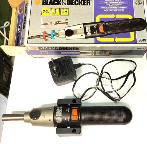 Universele elektrische schroevendraaier BLACK and DECKER, Hobby en Vrije tijd, Knutselen, Materiaal, Ophalen of Verzenden