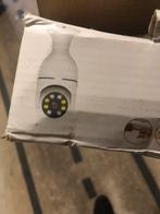 WiFi camera op lamp 360 grad, Verzenden, Zo goed als nieuw