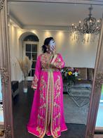 TE HUUR Takchita Takshita Marokkaanse Caftan Kaftan, Ophalen of Verzenden, Zo goed als nieuw, Blauw, Onder de knie