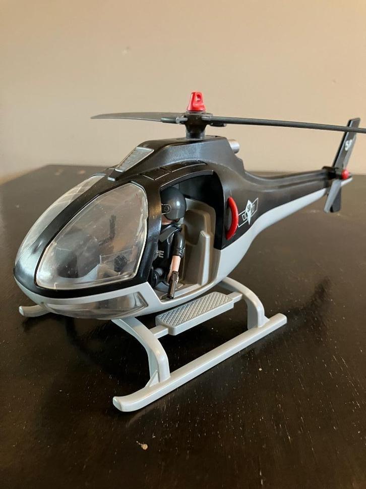 Playmobiel Politiehelikopter 5563, Kinderen en Baby's, Speelgoed | Playmobil, Zo goed als nieuw, Complete set, Ophalen of Verzenden