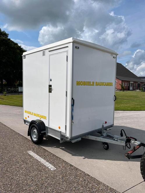 Mobiele badkamer sanitair unit douche + wc complete demo set, Auto diversen, Aanhangers en Bagagewagens, Zo goed als nieuw, Ophalen