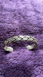 Stoere armband Zilver gevlochten, Sieraden, Tassen en Uiterlijk, Broches, Ophalen of Verzenden, Gebruikt, Zilver, Zilver
