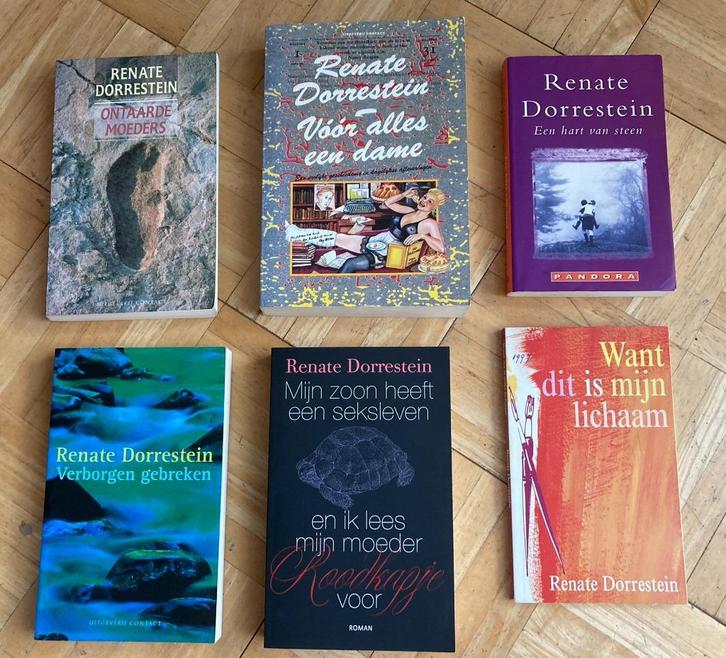 Renate Dorrestein 6 mooie titels prijs is incl. verzending, Boeken, Romans, Zo goed als nieuw, Nederland, Verzenden