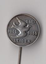 Leiden Bevrijdingsdag 1965 speldje duif, Verzamelen, Speldjes, Pins en Buttons, Gebruikt, Niet vindbaar, Niet vindbaar, Speldje of Pin