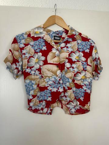 Cropped vintage blouse merk Episode maat 38 beschikbaar voor biedingen