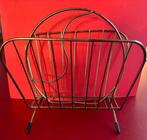 Vintage metalen brievenstandaard / servettenhouder, Ophalen of Verzenden