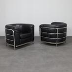Set of 2 Onda Lounge Chairs by Zanotta, Italy, 1980s, Ophalen, Gebruikt, Metaal, Vintage, Italian Design
