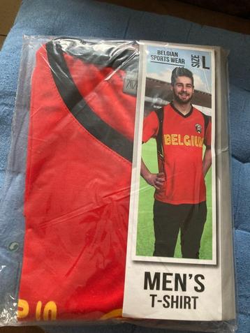 Nieuw voetbal T shirt Belgium ( Belgie ) - Maat L beschikbaar voor biedingen
