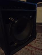 Versterker plus audiobox, Subwoofer, Zo goed als nieuw, 120 watt of meer, Ophalen