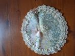 Vintage kleedje met kant klosjes rand, Antiek en Kunst, Curiosa en Brocante, Ophalen of Verzenden