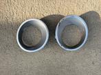 BMW X5 E53 zilverkleurig mistlamp kapjes, Ophalen, Gebruikt