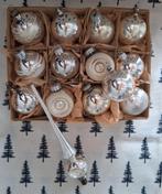 Doosje oude kerstballen + piek, Diversen, Ophalen of Verzenden