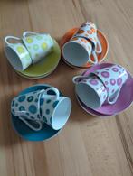 8 Vintage espresso kopjes van LBVYR, Huis en Inrichting, Ophalen of Verzenden, Porselein, Overige stijlen, Kop(pen) en/of Schotel(s)