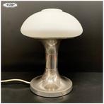Vintage Space Age Lamp Tafellamp VEB Narva Leuchtenbau, Huis en Inrichting, Lampen | Tafellampen, Glas, Zo goed als nieuw, Ophalen