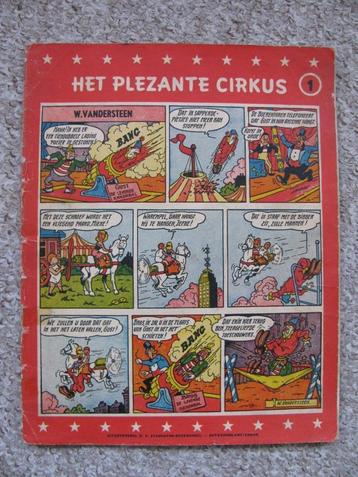 Het Plezante Cirkus 1 - softcover -1e druk 1958 -Vandersteen beschikbaar voor biedingen