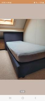 Eenpersoons boxspring, 90 cm, Gebruikt, Ophalen of Verzenden, 210 cm