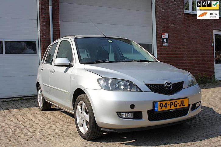 Mazda 2 1.6 Sportive - AIRCO - Distributie vervangen - APK -, Auto's, Mazda, Bedrijf, Te koop, ABS, Airbags, Airconditioning, Centrale vergrendeling