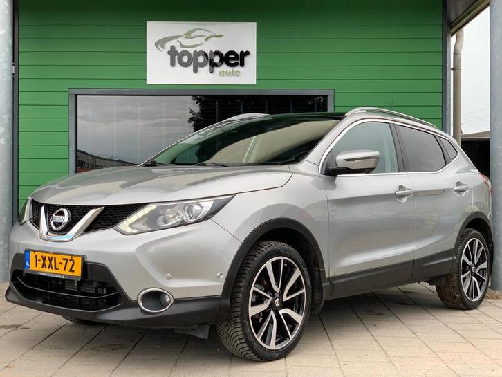 Nissan Qashqai 1.2 Tekna | Automaat | Camera | Navigatie | C, Auto's, Nissan, Bedrijf, Te koop, Qashqai, 360° camera, ABS, Achteruitrijcamera
