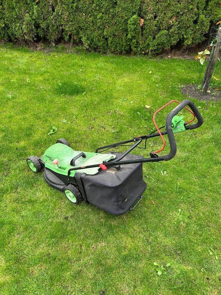 Florabest elektrische grasmaaier, Tuin en Terras, Grasmaaiers, Gebruikt, Elektrische grasmaaier, 40 t/m 49 cm, Cirkelmaaier, Opvangbak