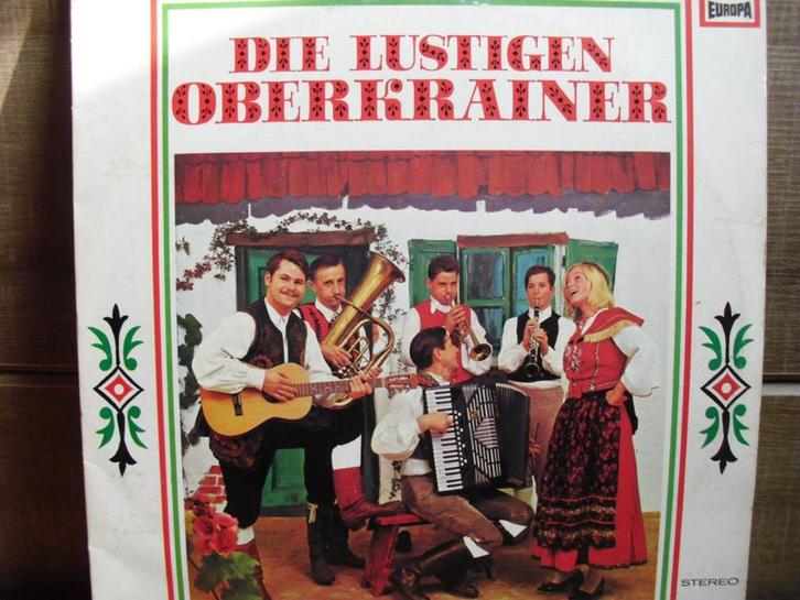 Die Lustigen Oberkrainer LP, Cd's en Dvd's, Vinyl | Wereldmuziek, Gebruikt, Europees, 12 inch, Ophalen of Verzenden
