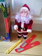 Skiënde kerstman met muziek, Diversen, Kerst, Ophalen of Verzenden