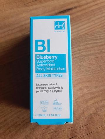 Dr. Botanicals Blueberry Body Moisturiser beschikbaar voor biedingen